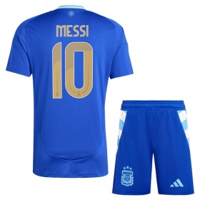 Goedkope Argentinië Messi 10 Kids Uittenue 2024